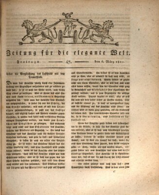 Zeitung für die elegante Welt Freitag 6. März 1812