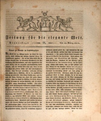 Zeitung für die elegante Welt Donnerstag 19. März 1812