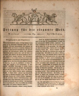 Zeitung für die elegante Welt Montag 6. April 1812