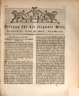 Zeitung für die elegante Welt Donnerstag 14. Mai 1812