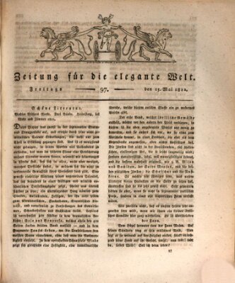 Zeitung für die elegante Welt Freitag 15. Mai 1812