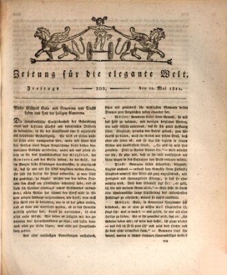 Zeitung für die elegante Welt Freitag 22. Mai 1812