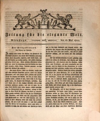 Zeitung für die elegante Welt Dienstag 26. Mai 1812