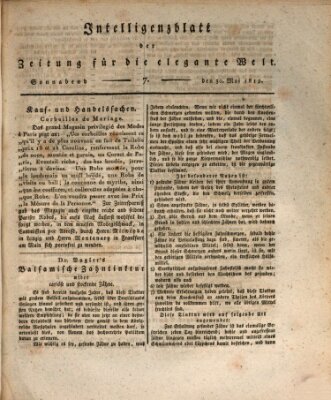 Zeitung für die elegante Welt Samstag 30. Mai 1812