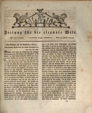 Zeitung für die elegante Welt Freitag 19. Juni 1812