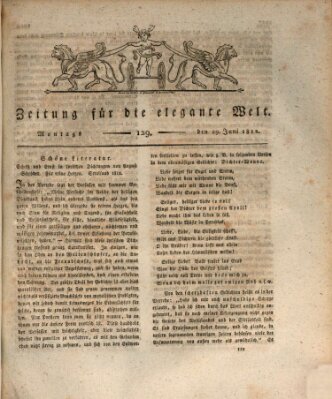 Zeitung für die elegante Welt Montag 29. Juni 1812