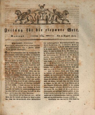 Zeitung für die elegante Welt Montag 3. August 1812