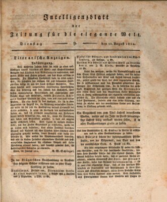 Zeitung für die elegante Welt Dienstag 11. August 1812