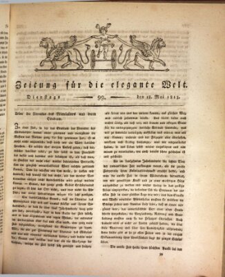 Zeitung für die elegante Welt Dienstag 18. Mai 1813