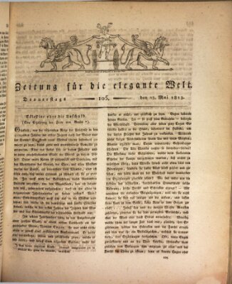 Zeitung für die elegante Welt Donnerstag 27. Mai 1813