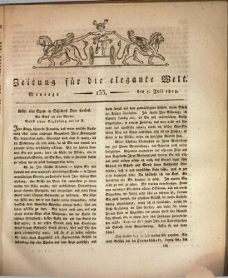 Zeitung für die elegante Welt Montag 5. Juli 1813