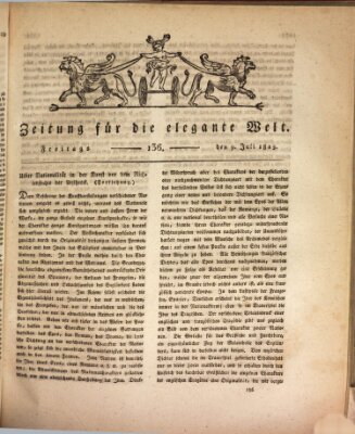 Zeitung für die elegante Welt Freitag 9. Juli 1813