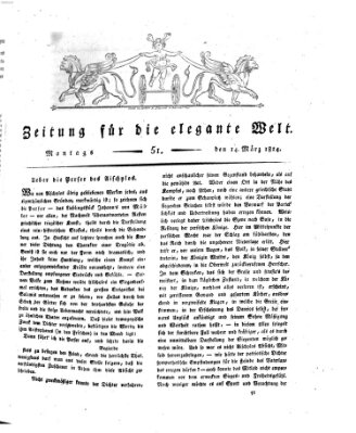 Zeitung für die elegante Welt Montag 14. März 1814