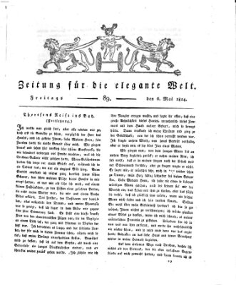 Zeitung für die elegante Welt Freitag 6. Mai 1814