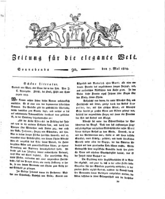 Zeitung für die elegante Welt Samstag 7. Mai 1814