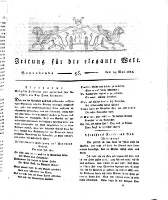 Zeitung für die elegante Welt Samstag 14. Mai 1814