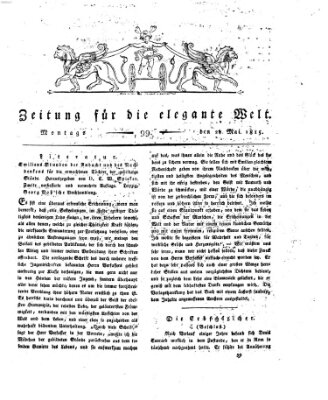 Zeitung für die elegante Welt Montag 22. Mai 1815