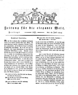 Zeitung für die elegante Welt Freitag 28. Juli 1815