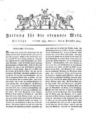 Zeitung für die elegante Welt Freitag 8. Dezember 1815