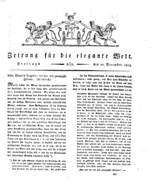 Zeitung für die elegante Welt Freitag 22. Dezember 1815