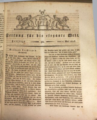 Zeitung für die elegante Welt Freitag 10. Mai 1816