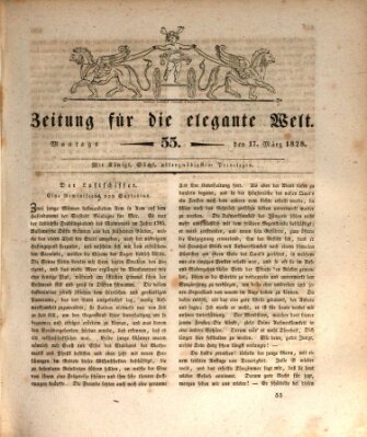 Zeitung für die elegante Welt Montag 17. März 1828