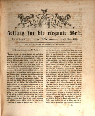 Zeitung für die elegante Welt Freitag 2. März 1832