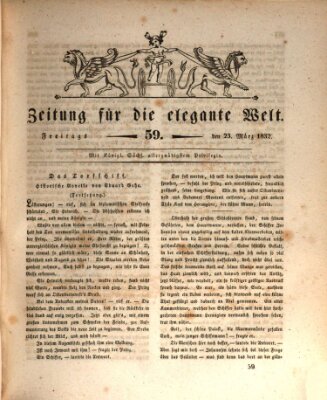 Zeitung für die elegante Welt Freitag 23. März 1832