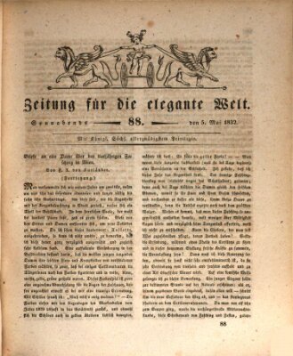 Zeitung für die elegante Welt Samstag 5. Mai 1832