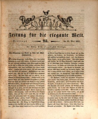 Zeitung für die elegante Welt Freitag 11. Mai 1832