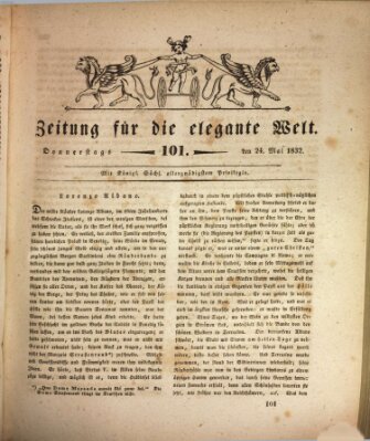 Zeitung für die elegante Welt Donnerstag 24. Mai 1832