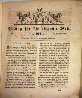 Zeitung für die elegante Welt Montag 28. Mai 1832