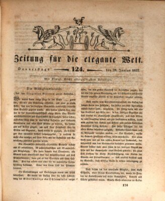 Zeitung für die elegante Welt Donnerstag 28. Juni 1832