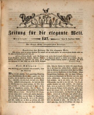 Zeitung für die elegante Welt Montag 2. Juli 1832