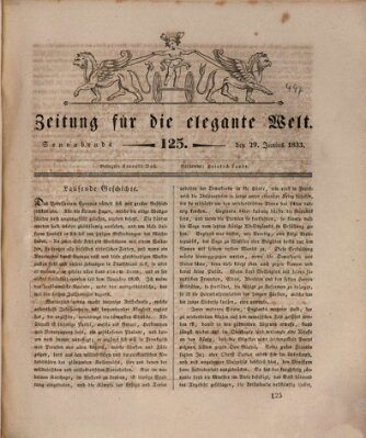 Zeitung für die elegante Welt Samstag 29. Juni 1833