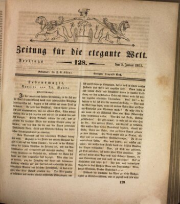 Zeitung für die elegante Welt Freitag 3. Juli 1835