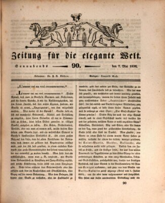 Zeitung für die elegante Welt Samstag 7. Mai 1836