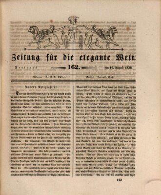 Zeitung für die elegante Welt Freitag 19. August 1836