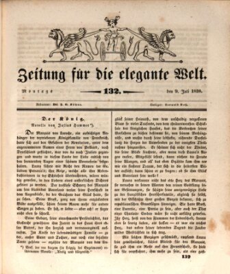 Zeitung für die elegante Welt Montag 9. Juli 1838