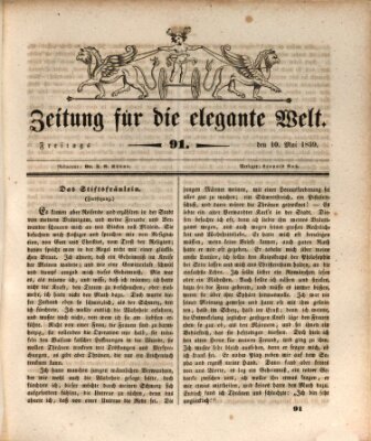 Zeitung für die elegante Welt Freitag 10. Mai 1839