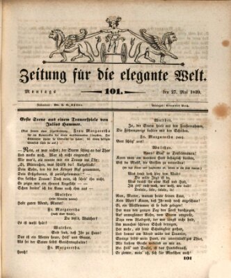 Zeitung für die elegante Welt Montag 27. Mai 1839