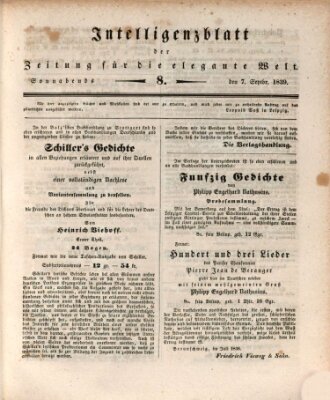 Zeitung für die elegante Welt Samstag 7. September 1839