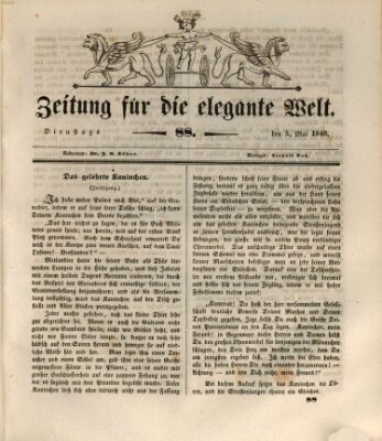 Zeitung für die elegante Welt Dienstag 5. Mai 1840