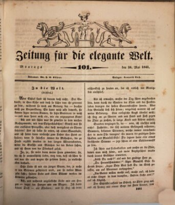 Zeitung für die elegante Welt Montag 24. Mai 1841