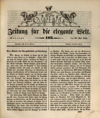 Zeitung für die elegante Welt Montag 30. Mai 1842