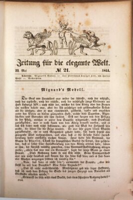 Zeitung für die elegante Welt Mittwoch 22. Mai 1844