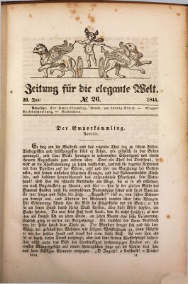 Zeitung für die elegante Welt Mittwoch 26. Juni 1844