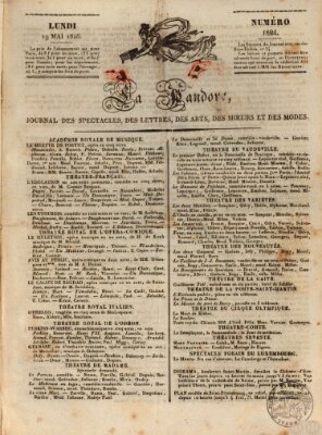 Le pandore Montag 19. Mai 1828