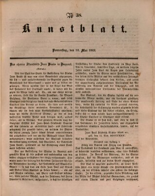 Morgenblatt für gebildete Leser. Kunstblatt (Morgenblatt für gebildete Stände) Donnerstag 12. Mai 1842