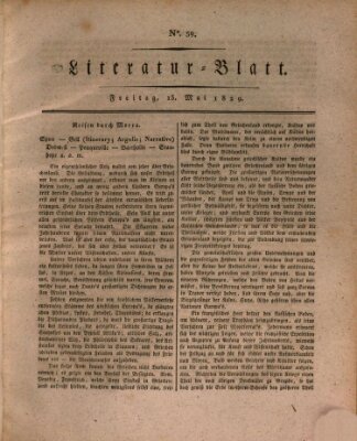 Morgenblatt für gebildete Stände. Literatur-Blatt (Morgenblatt für gebildete Stände) Freitag 15. Mai 1829